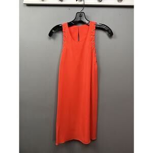 Amanda Uprichard Orange Midi Dress